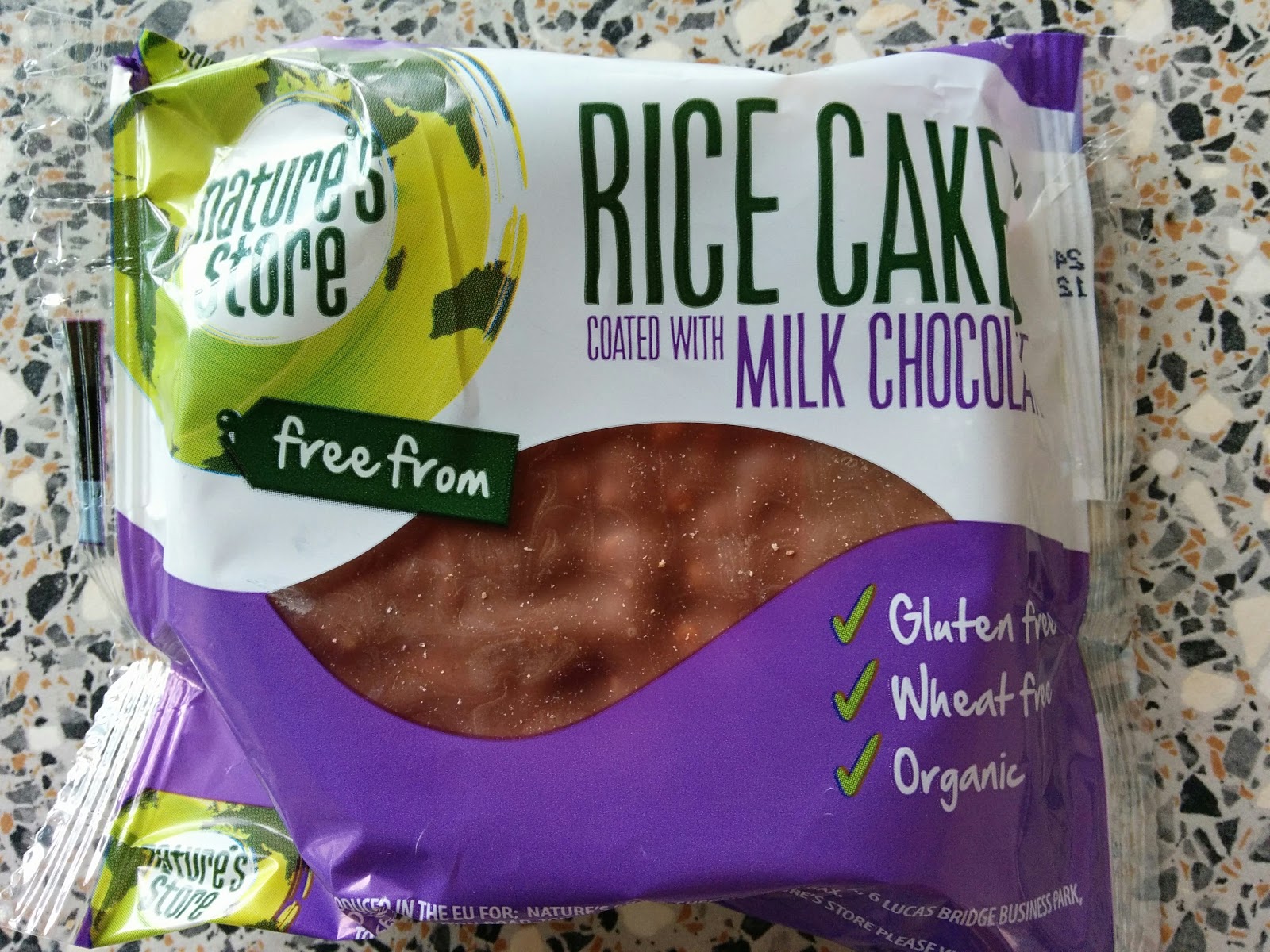 The Excited Eater Nature's Store Organic Milk Chocolate Rice Cakes