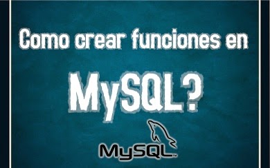 Funciones en MySQL