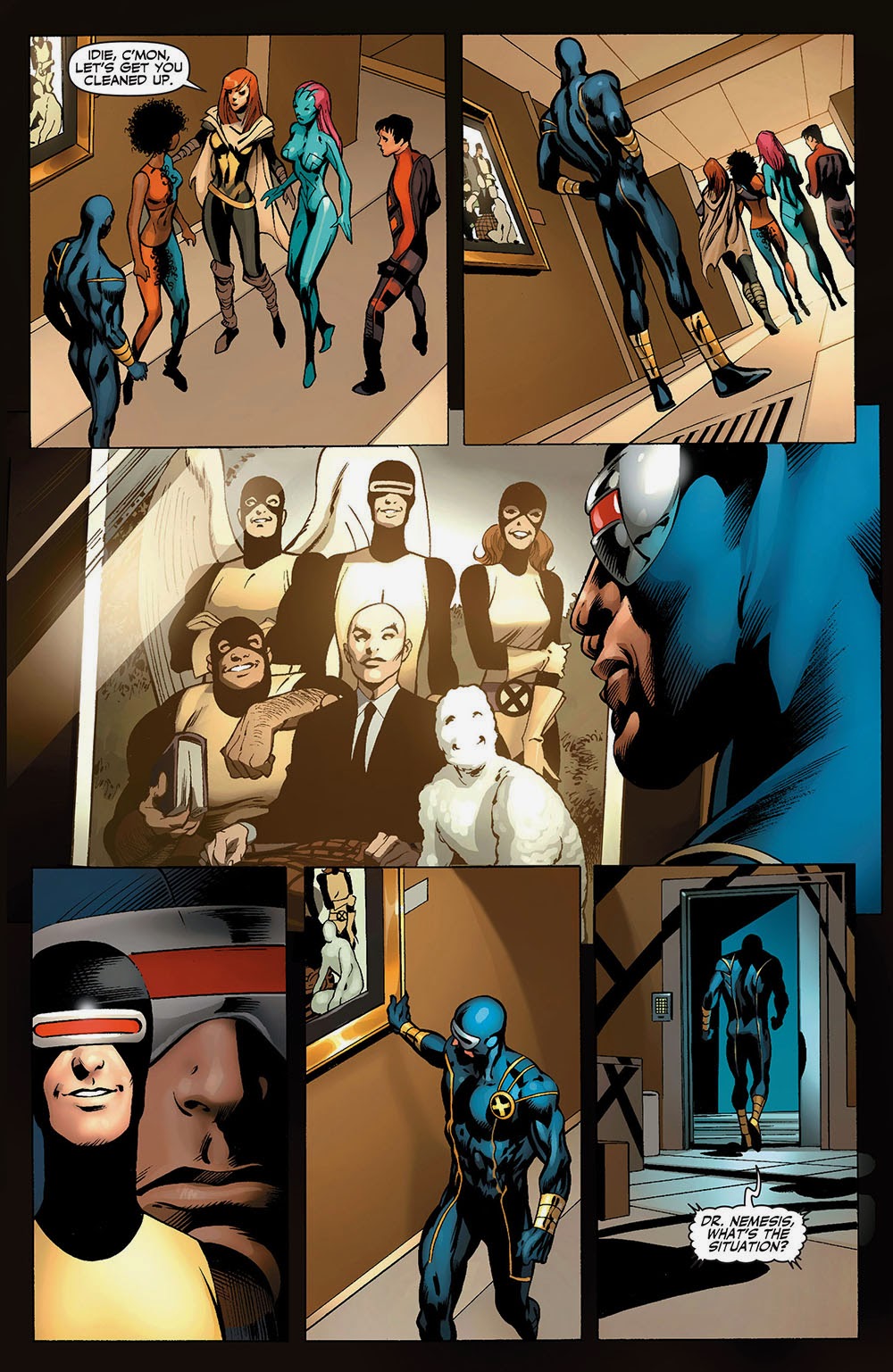 Reading X-Men Schism 03 (of 5) (2011) . 