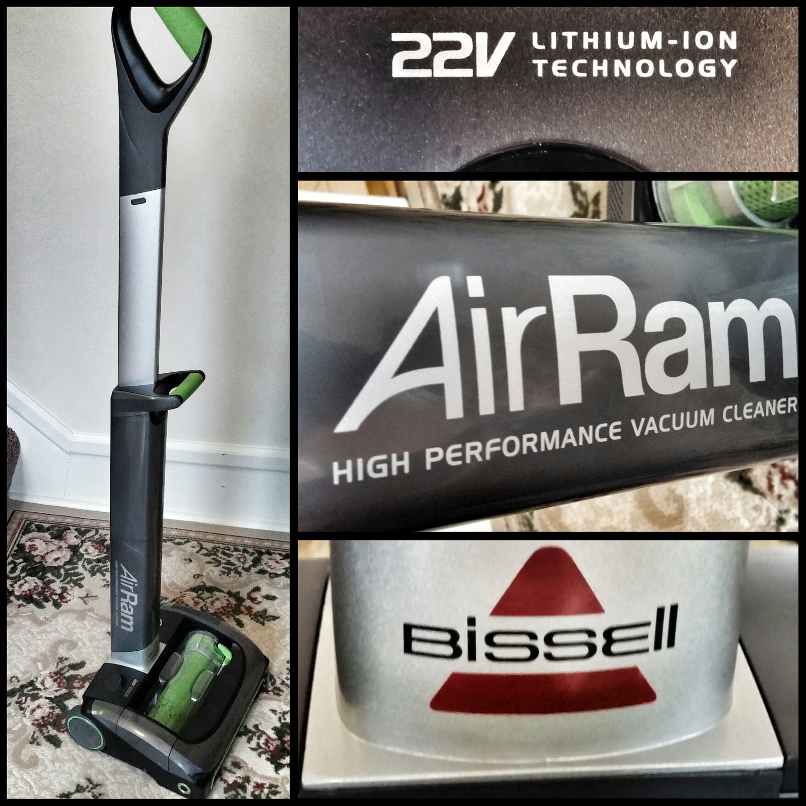 Bryan Hill's Blog Product Review Bissel AirRam Cordless 2in1 Stick