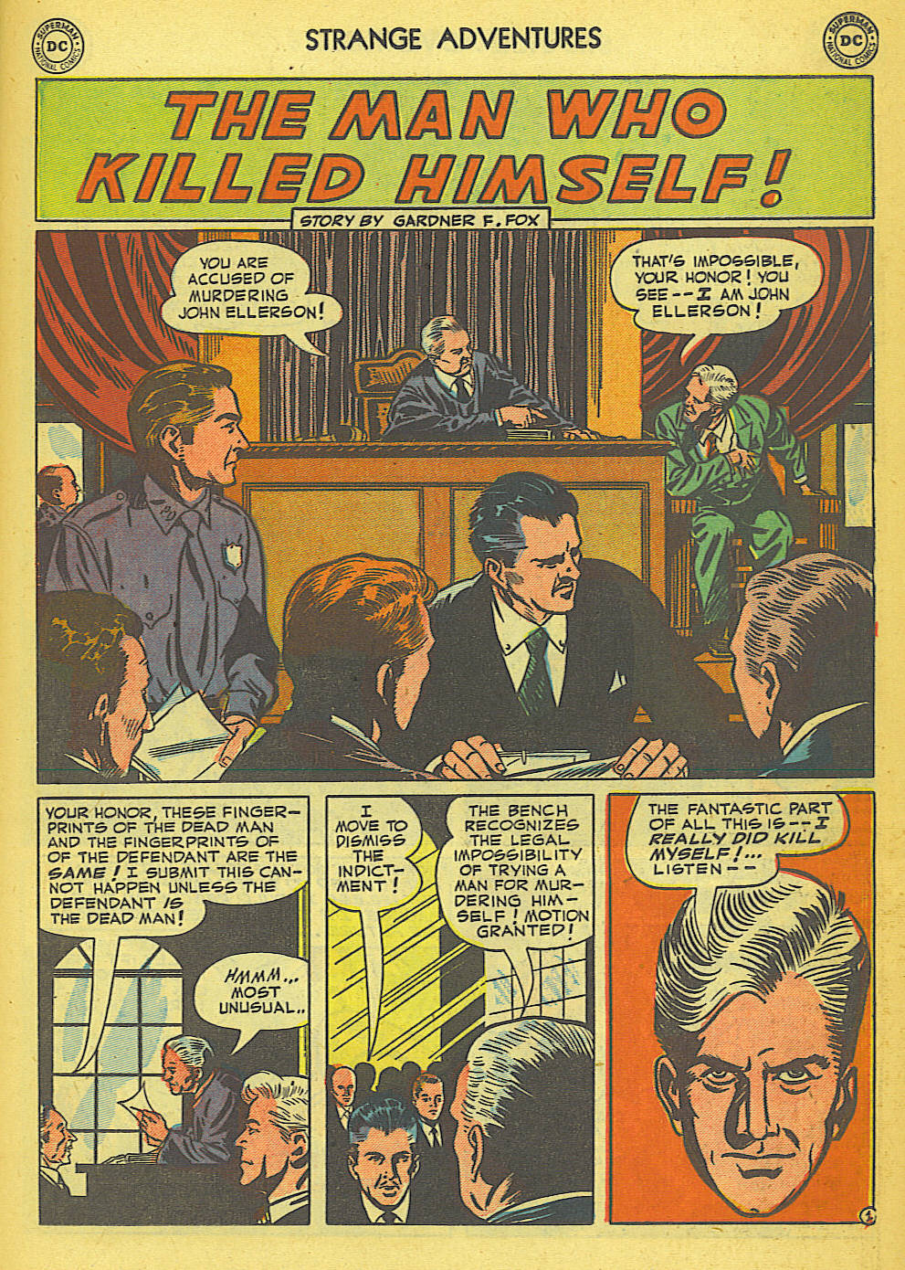Read online Strange Adventures (1950) comic -  Issue #19 - 19