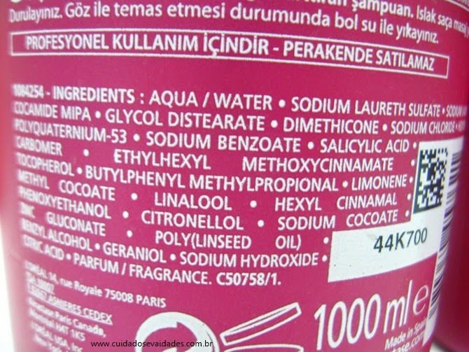 Shampoo Kérastase Chroma Captive Composição Kérastase Chroma Captive