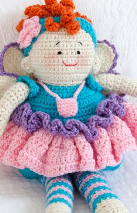 Free doll clothes pattern
to crochet - Making Doll Clothes