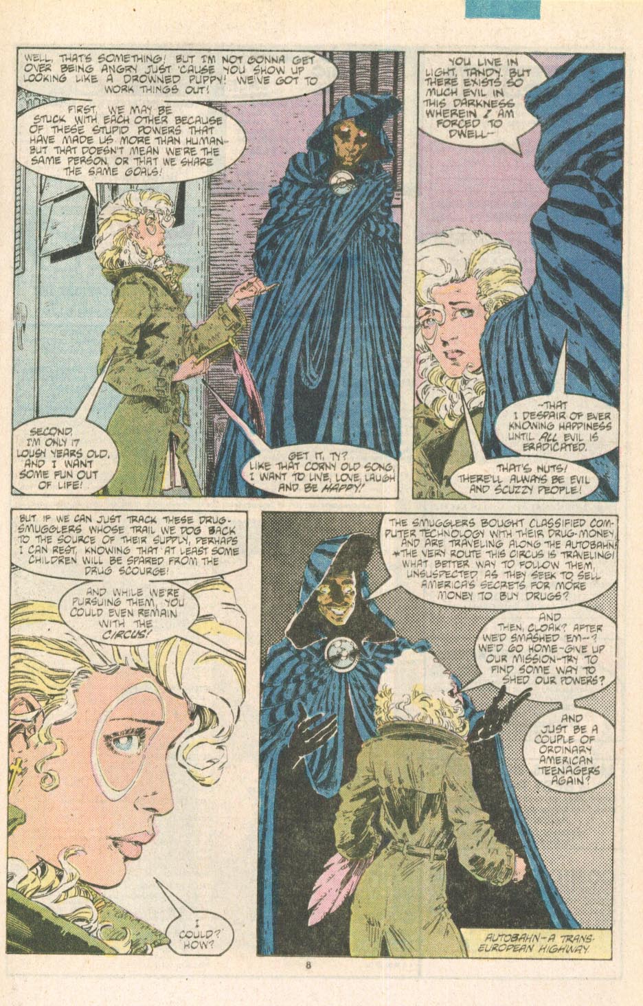 Read online Cloak and Dagger (1985) comic -  Issue #9 - 9