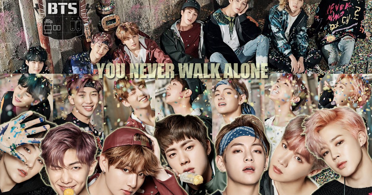 K Pop Lover Bts You Never Walk Alone Wallpaper
