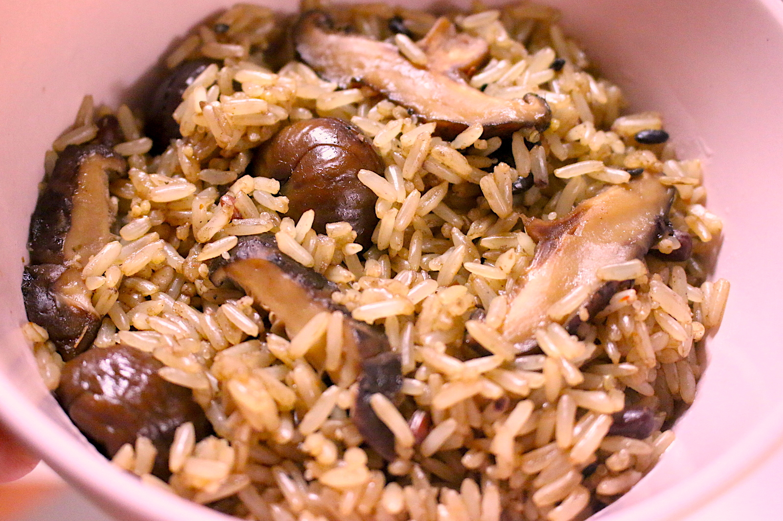 Recipe Multigrain Rice with Mushrooms Using Tefal Advanced Spherical