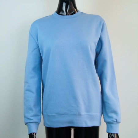 sudadera azul celeste