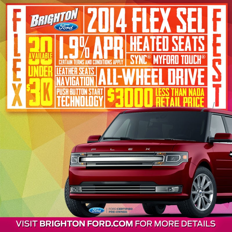 Don't Miss the "Flex Fest" Going on at Brighton Ford! 