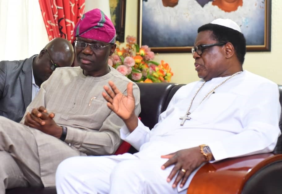 Sanwoolu Meets CAN Chairman ,Pledges To Tackle Poverty If Elected