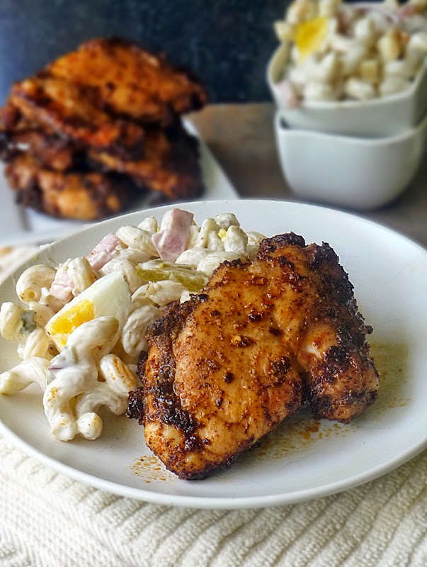 Honey Glazed Spicy Chicken Thighs Life Tastes Good