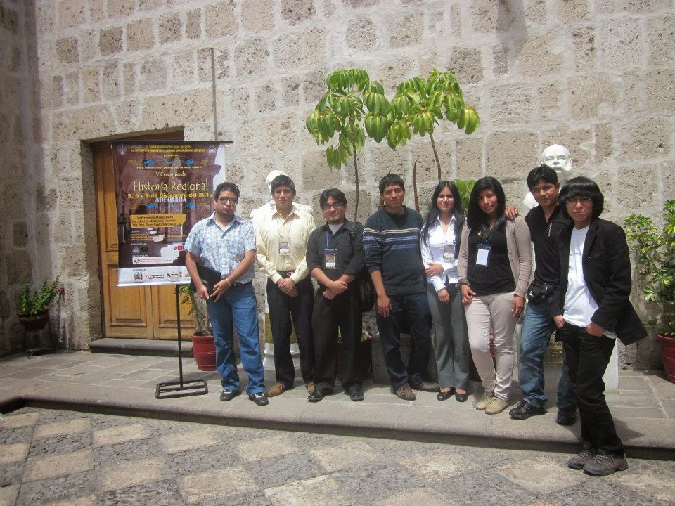 Comitiva de AH en Arequipa, 2012