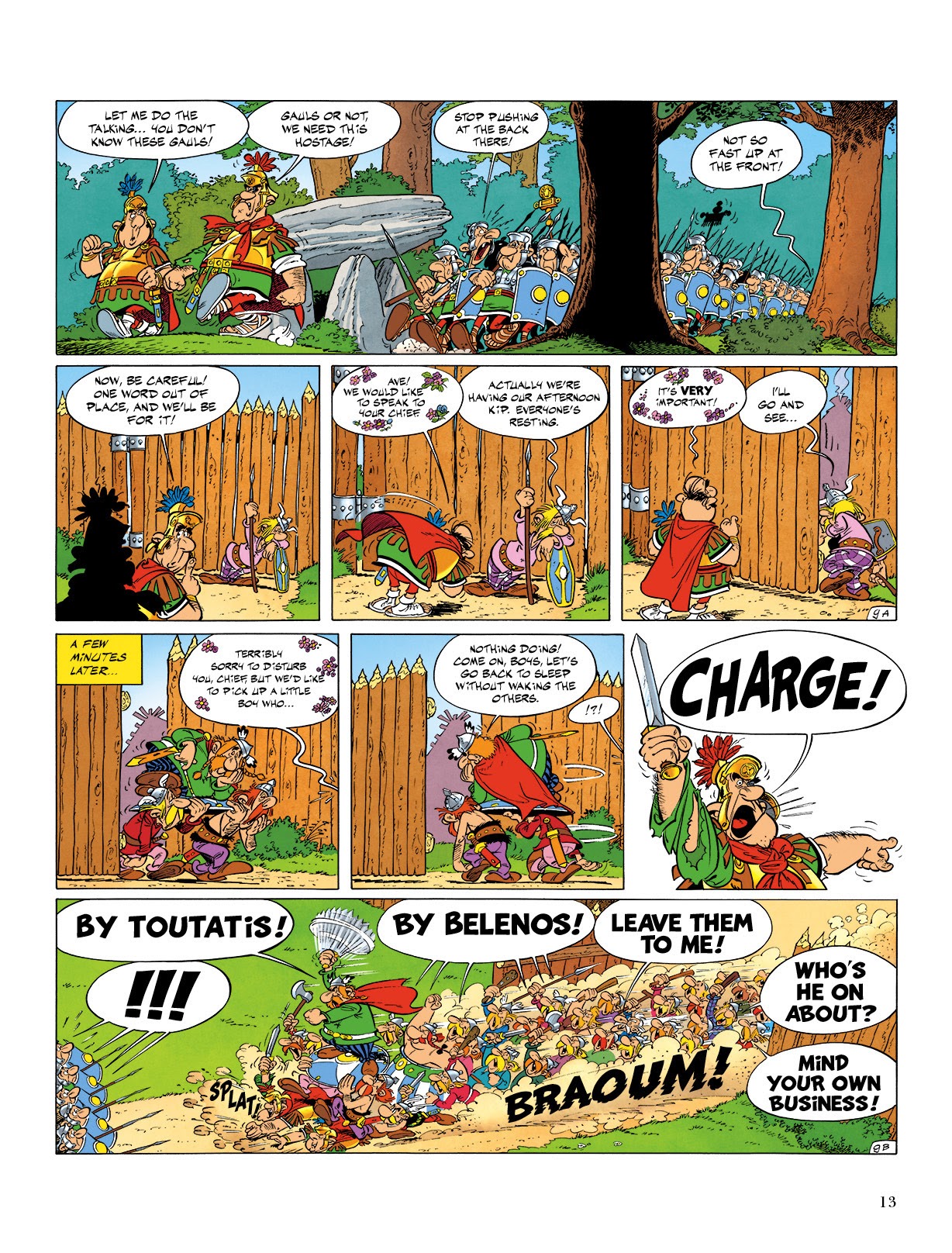 Read online Asterix comic -  Issue #14 - 14