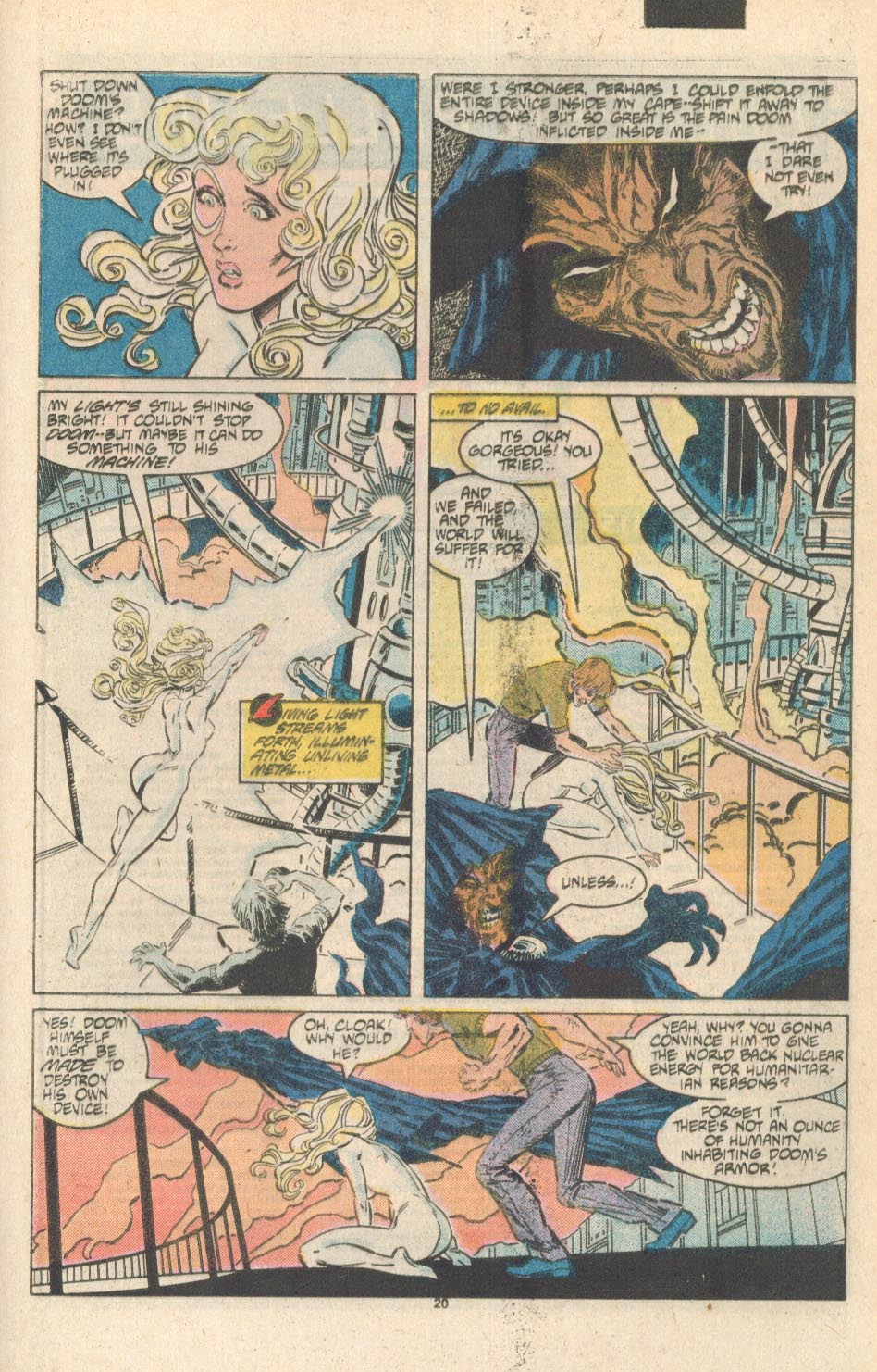 Read online Cloak and Dagger (1985) comic -  Issue #10 - 21