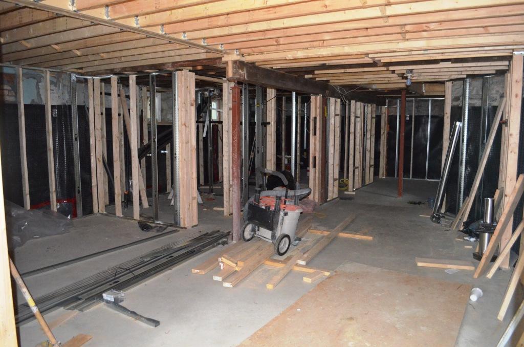 The House Basement Framing