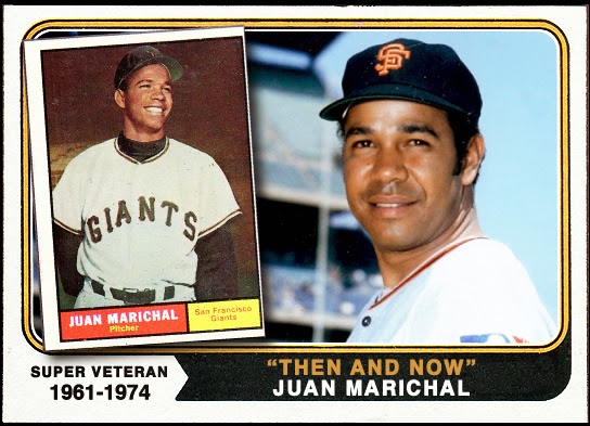 WHEN TOPPS HAD (BASE)BALLS!: THEN AND NOW #3: JUAN MARICHAL 1974