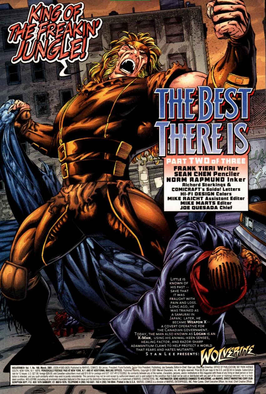Wolverine (1988) Issue #160 #161 - English 4