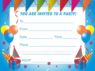 free printable birthday invitation