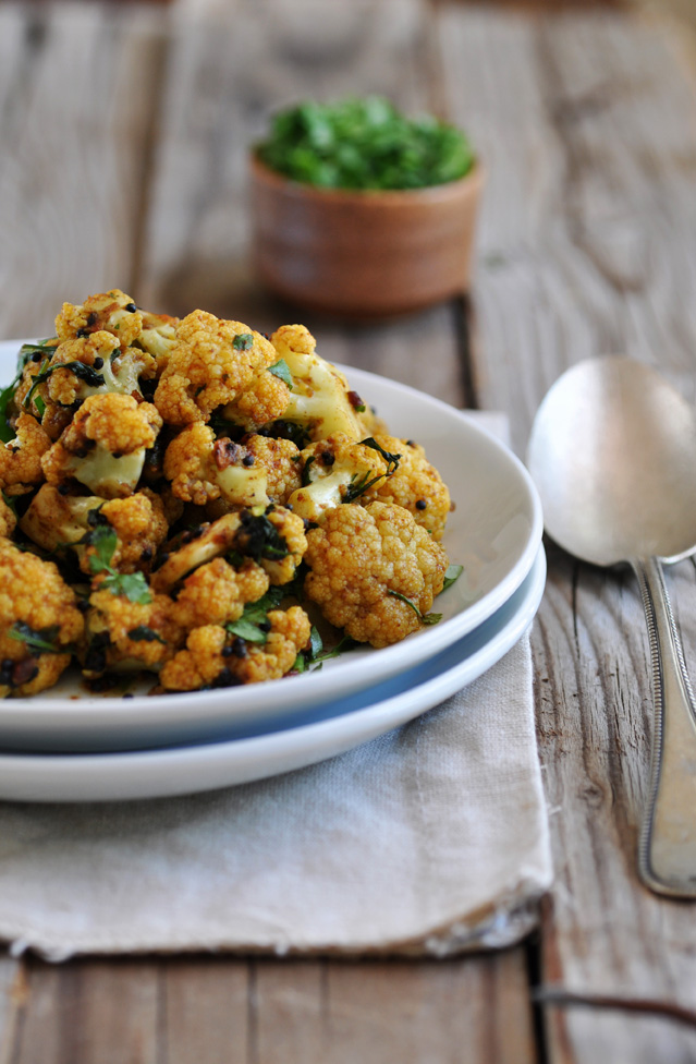 Anja's Food 4 Thought: Cauliflower with Mustard Seeds