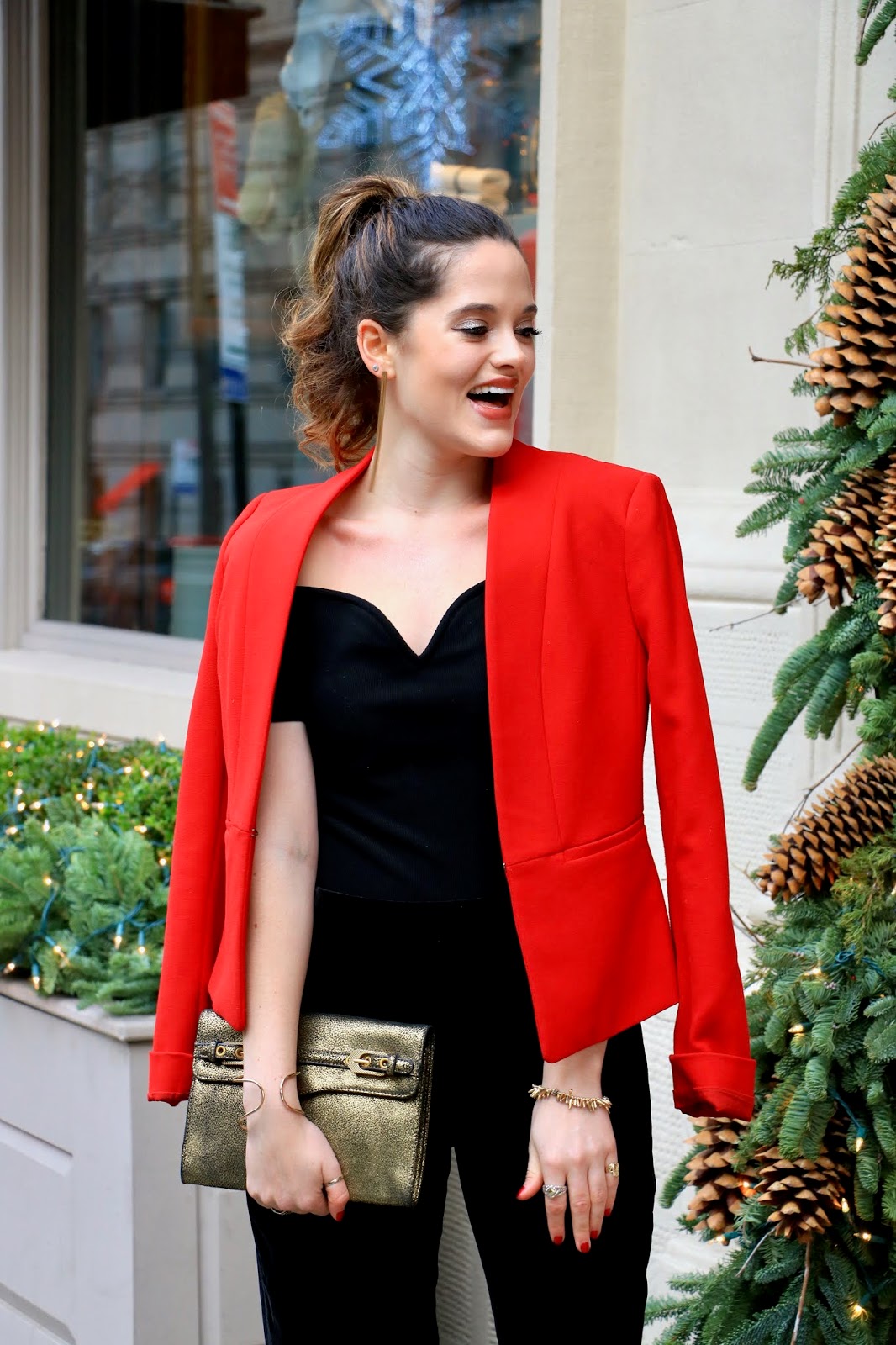 Nyc fashion blogger Kathleen Harper's 2018 holiday outfit ideas