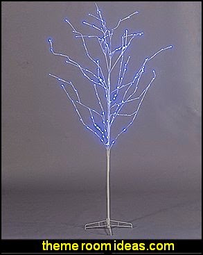 Blue LED Tree - winter themed decorations