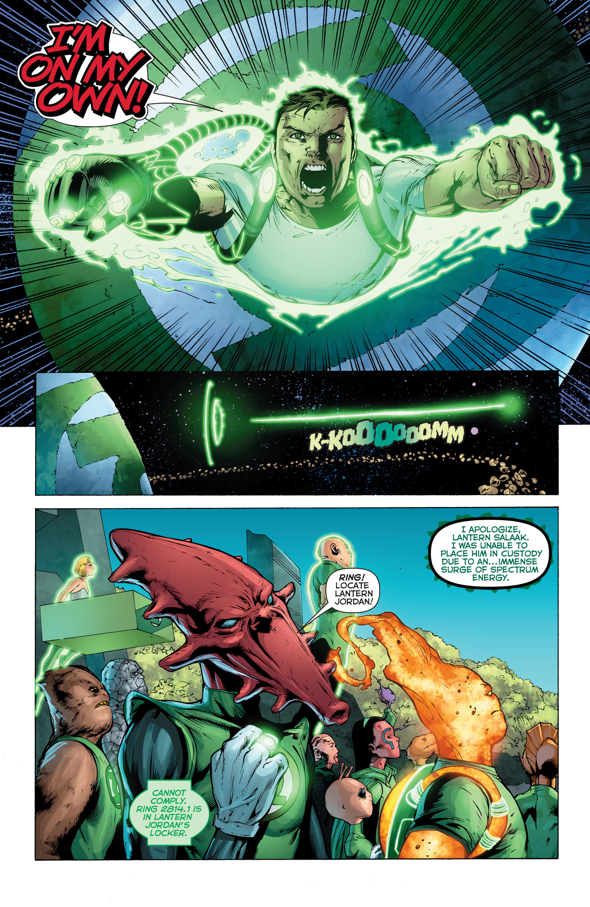 Read online Green Lantern (2011) comic -  Issue #40 - 20