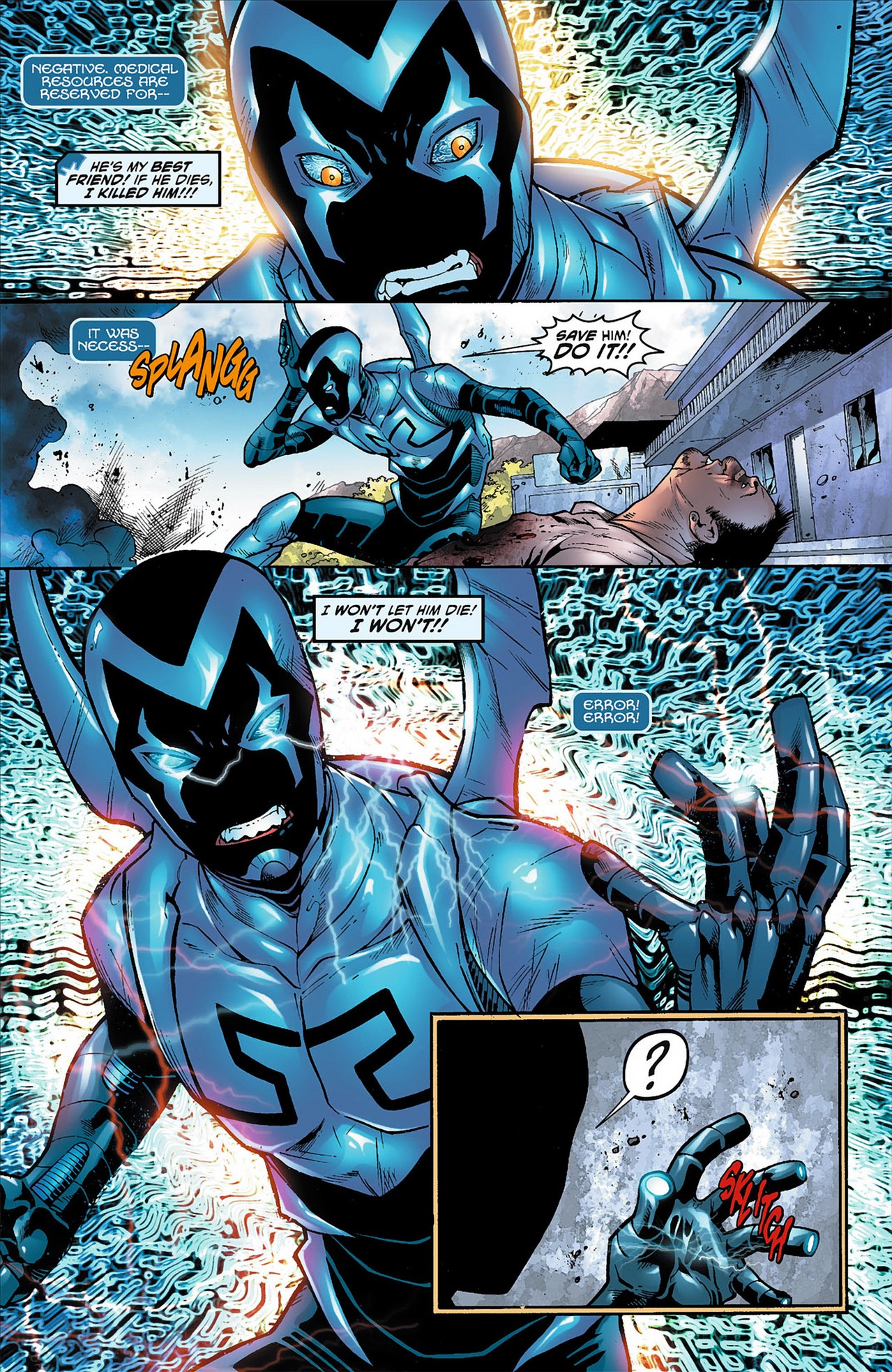 Read online Blue Beetle (2011) comic -  Issue #5 - 5