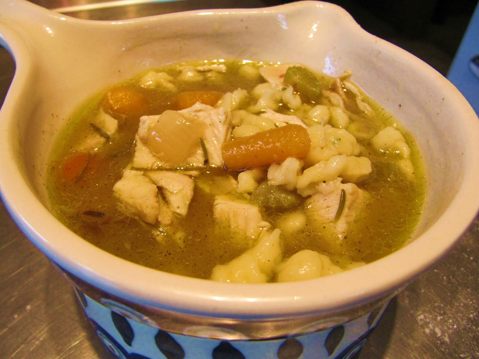 Mama Ozzy&amp;#39;s Table: Chicken Spaetzle Soup