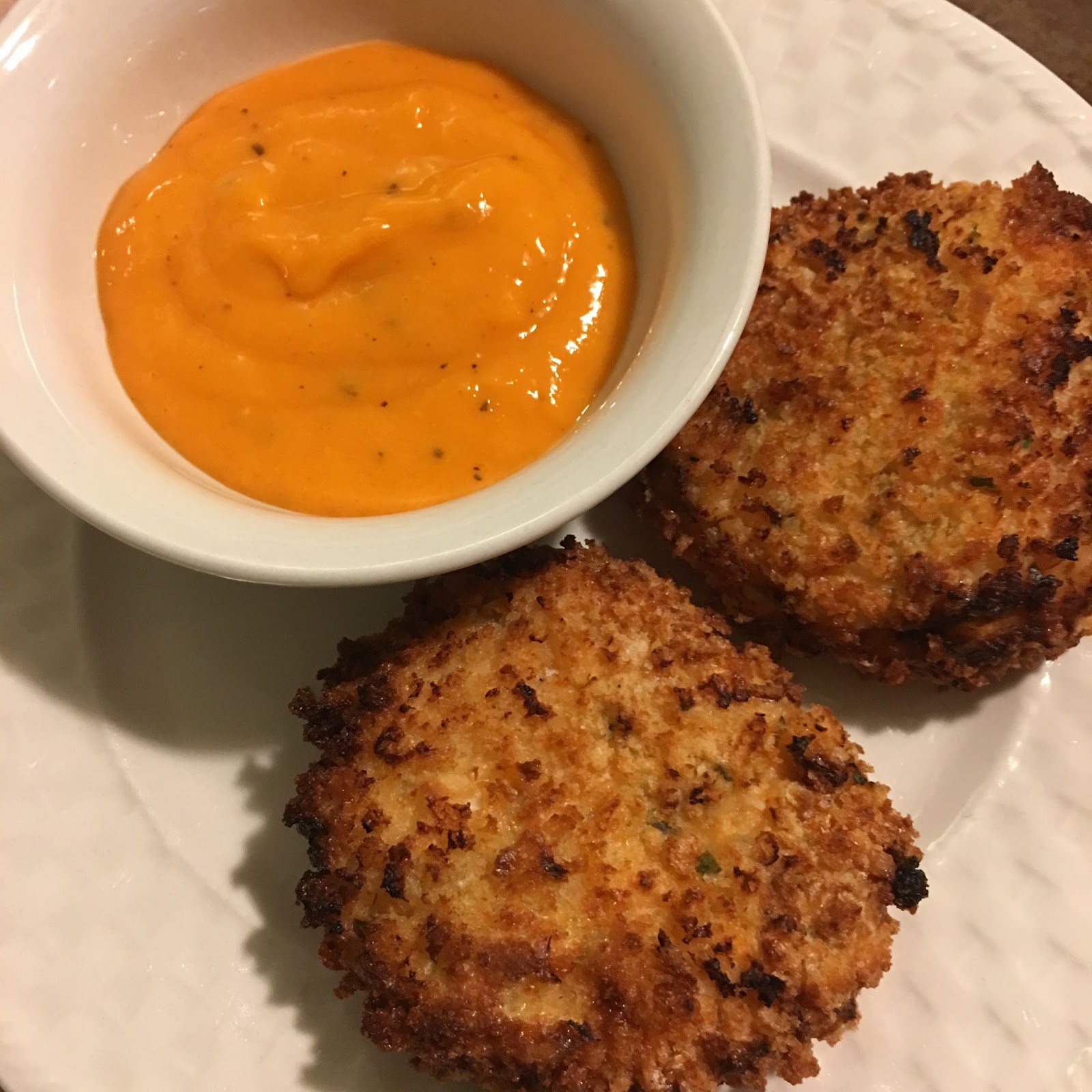 Air Fried Crab Cakes Air Fried Crab Cakes