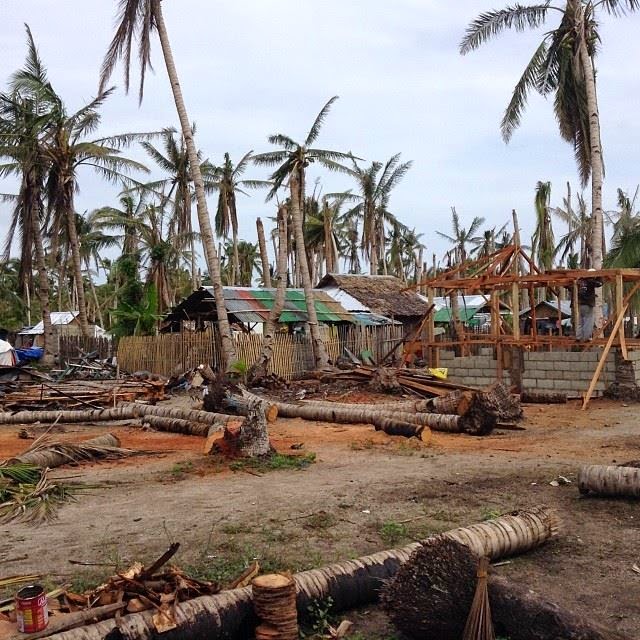 Bantayan Island, Philippines After Typhoon Yoland 2013