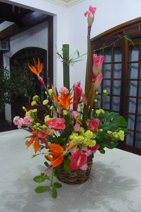 Evento com flores Tropicais - Guaramirim- SC .