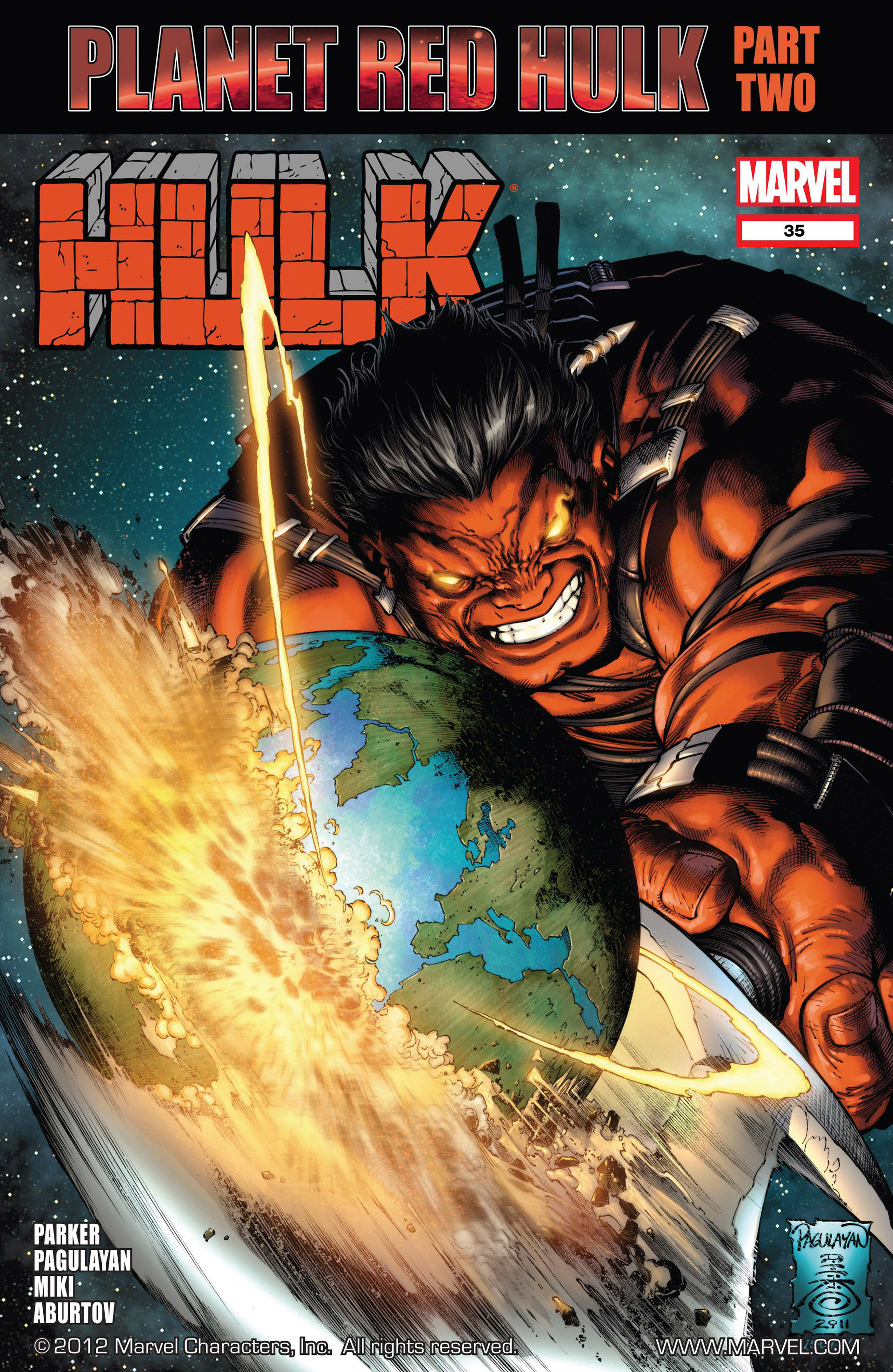 Read online Hulk (2008) comic -  Issue #35 - 1