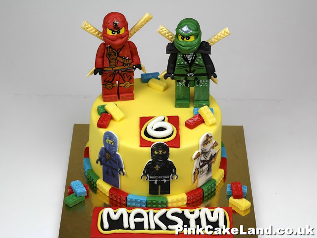 Ninjago Birthday Cake delivered in London