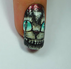 cat cheshire nails wonderland alice characters realize taken awesome why