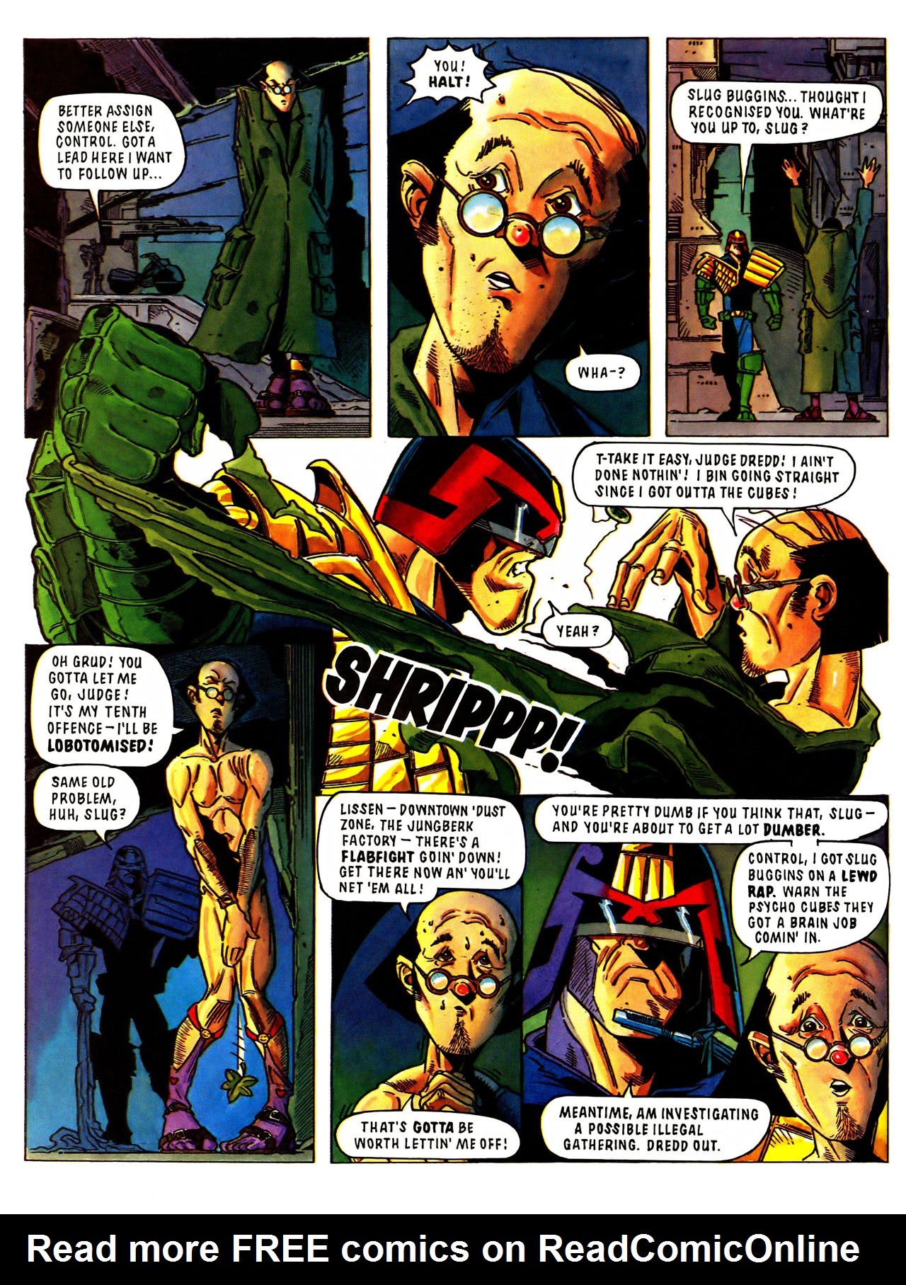 Read online Judge Dredd: The Complete Case Files comic -  Issue # TPB 16 (Part 2) - 101