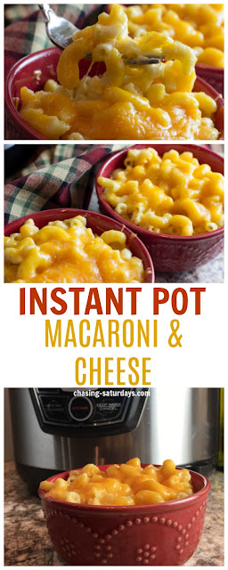 Instant Pot Macaroni and cheese, Chasing Saturdays