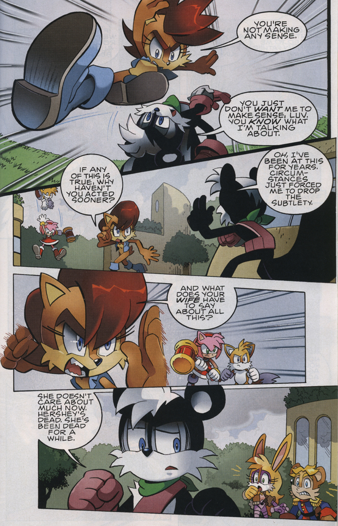 Read online Sonic The Hedgehog comic -  Issue #223 - 21
