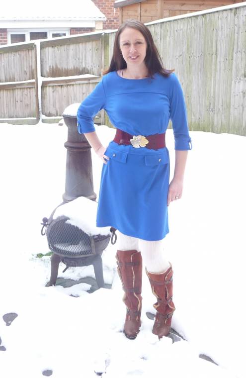 Snow Dress: Warm And Cosy With A Fleece Lining!