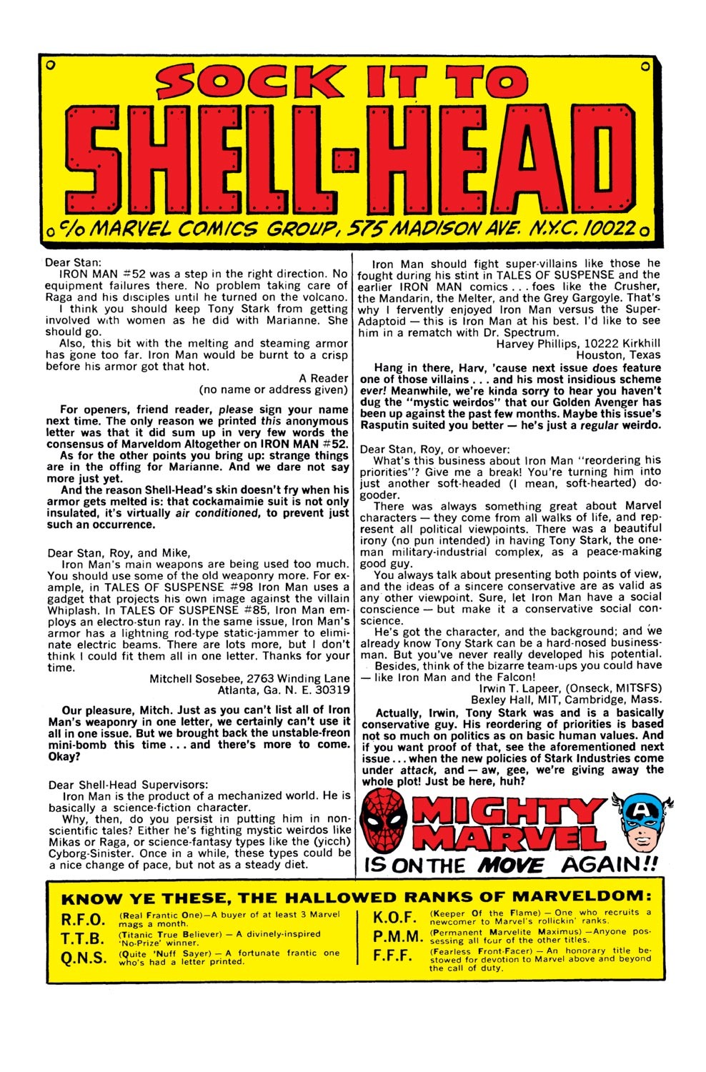 Read online Iron Man (1968) comic -  Issue #56 - 22