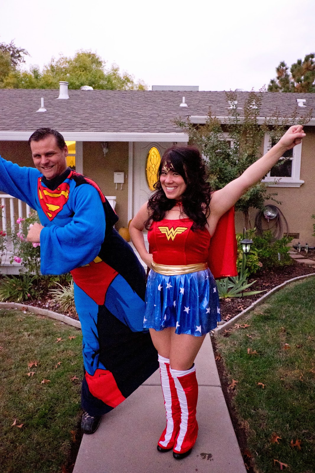 Domestic Fashionista Superman And Wonder Woman Couples -2674