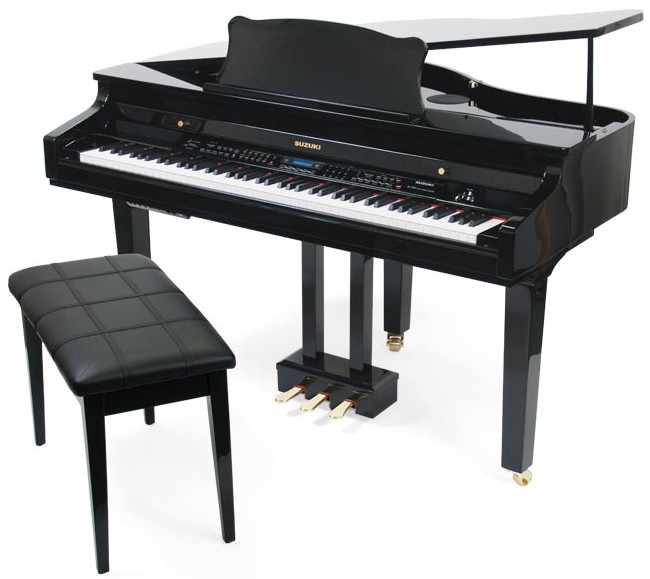 Conversacional Congelar Tamano relativo REVIEW - Suzuki S350 & MG350 Digital Baby Grand Pianos