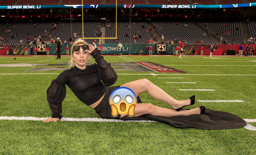 Lady Gaga Wardrobe Malfunction Super Bowl 2017