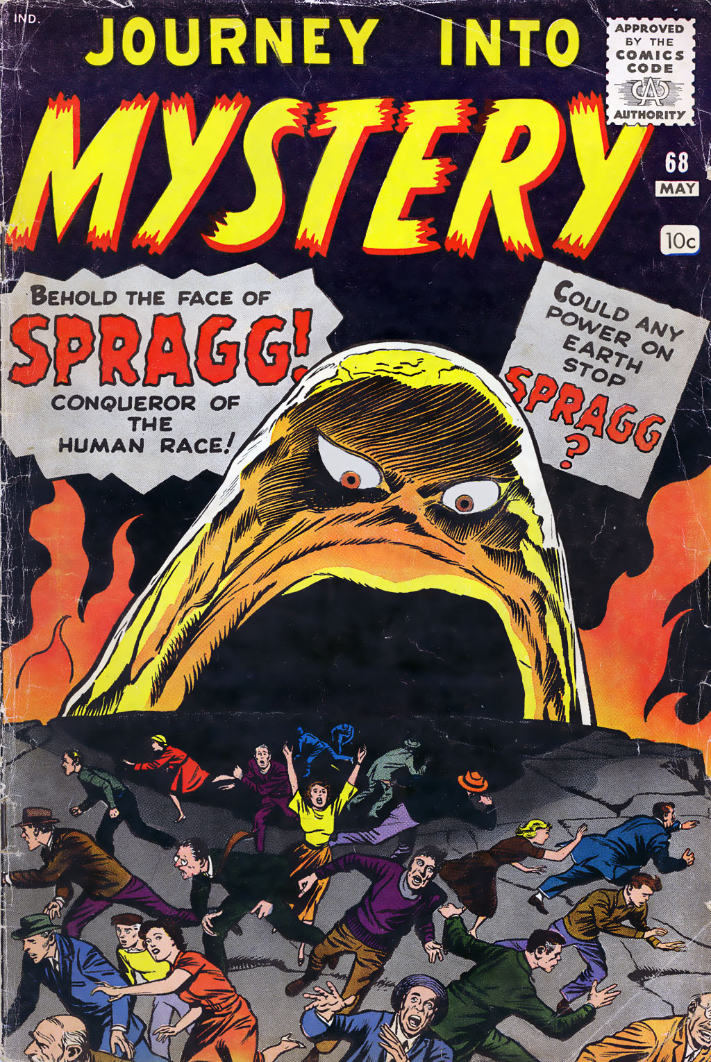 Read online Journey Into Mystery (1952) comic -  Issue #68 - 1