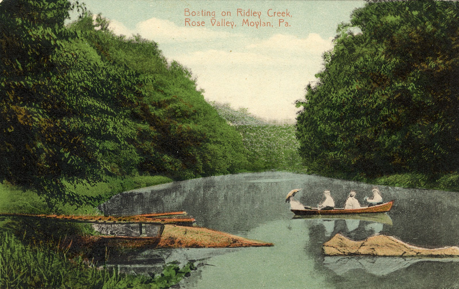 Delaware County History The Beauty of Rose Valley 100 plus years ago