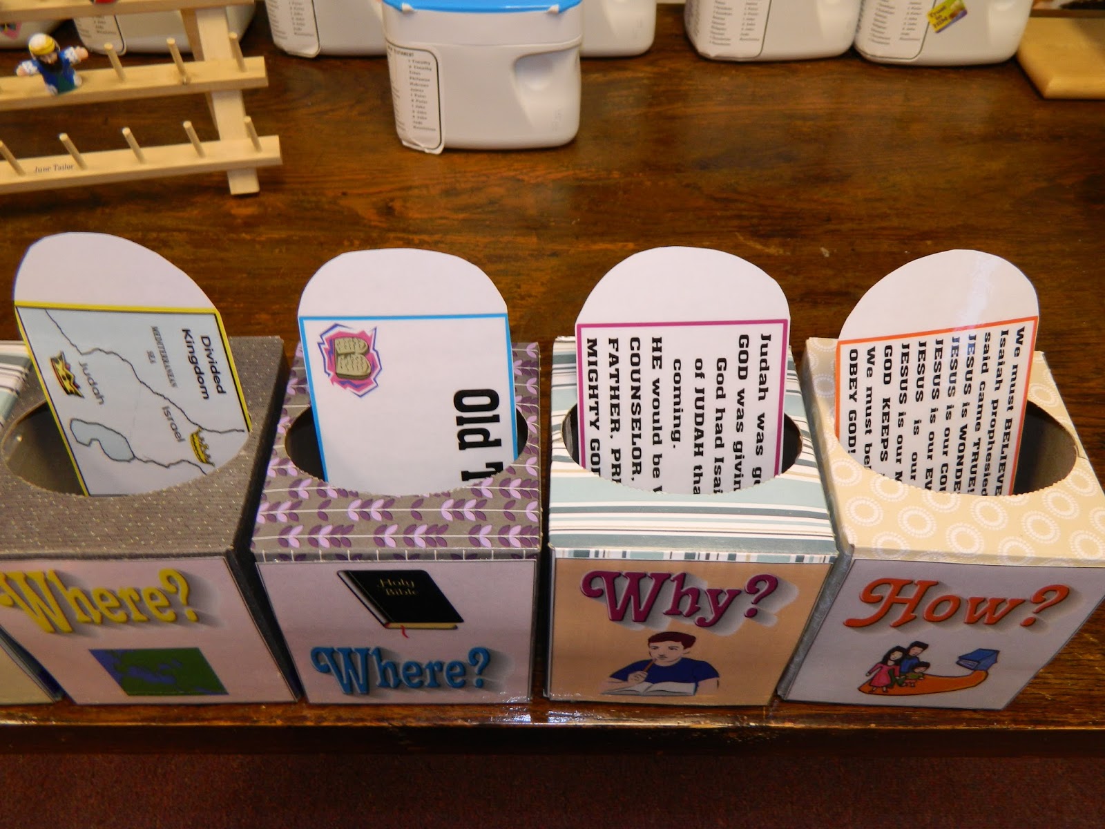 Who? What? When? Where? Where? Why? and How? Review Game