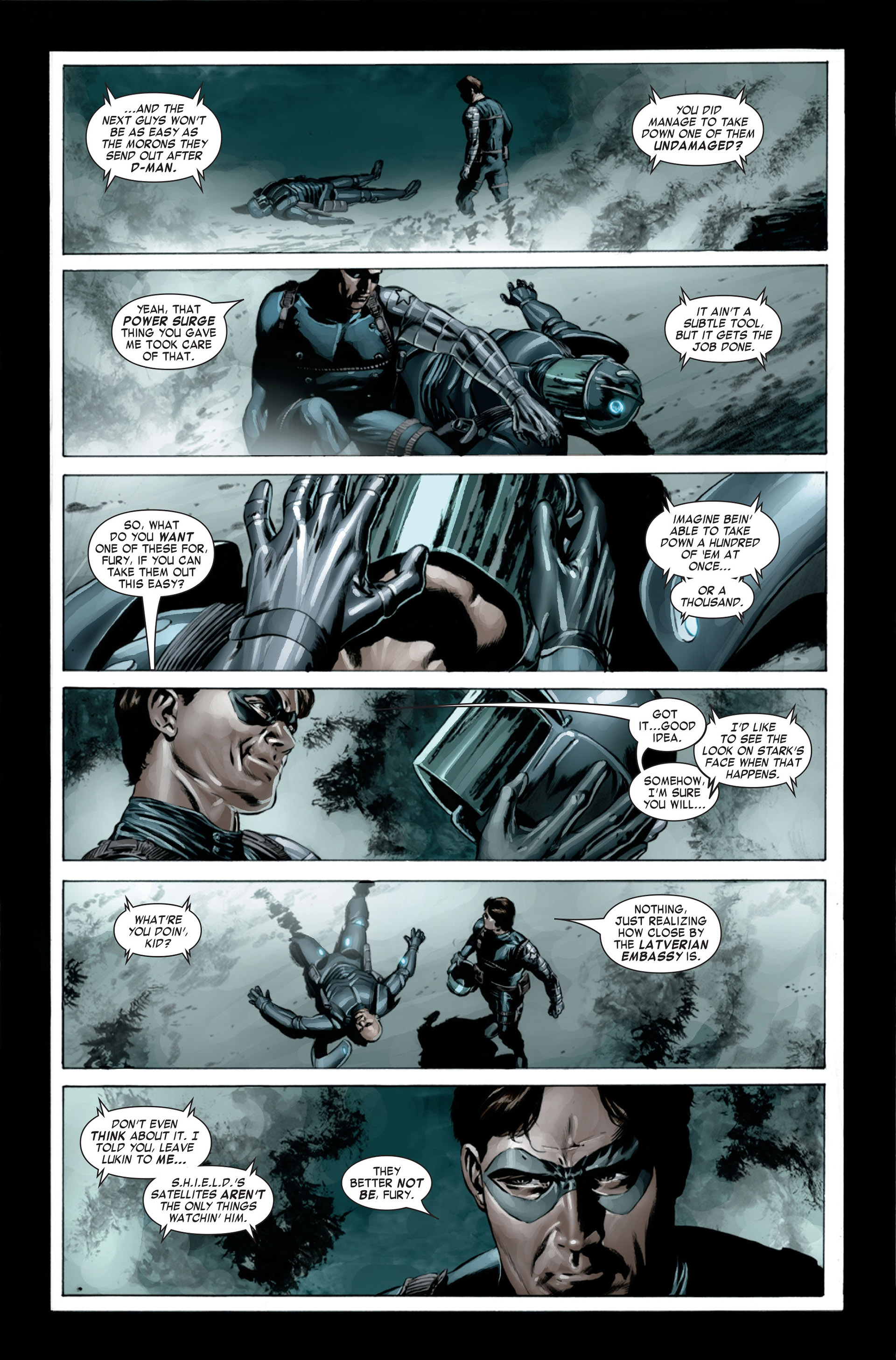 Read online Captain America (2005) comic -  Issue #23 - 21