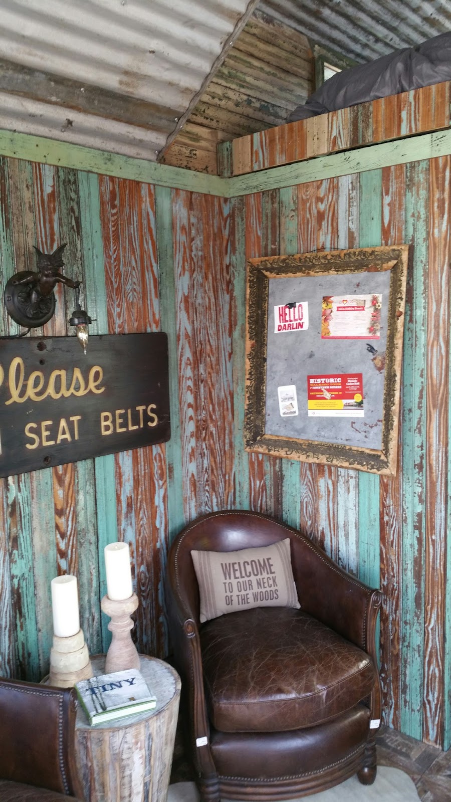 TINY HOUSE TOWN Rustic Reclaimed Tiny House