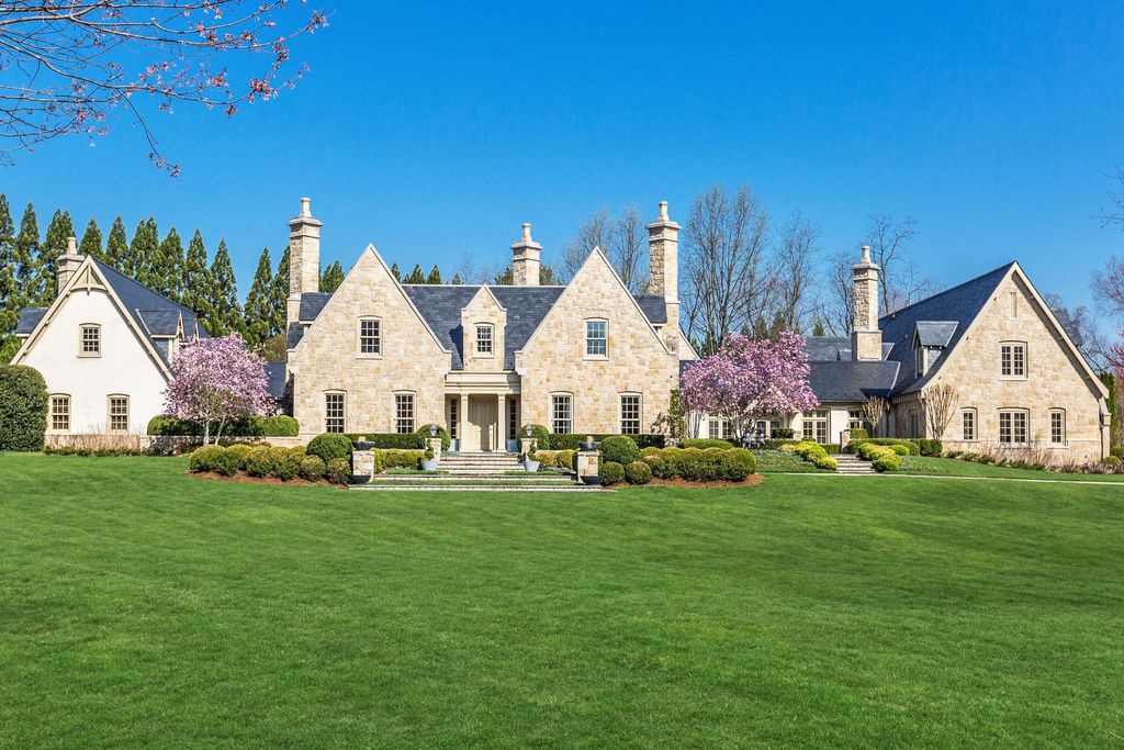 20,000 Square Foot CotswoldStyle Mega Mansion In Great Falls, VA THE