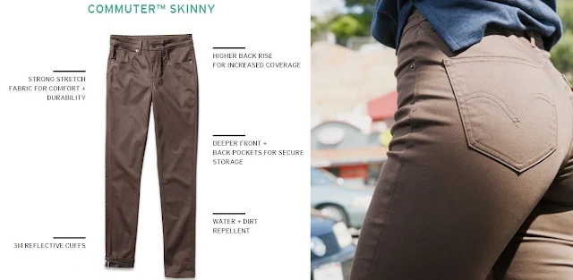 Commuter Skinny Jeans Fit Detail