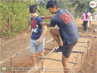 Blindfold Activity - Children Summer Camp | Empower Activity Camps