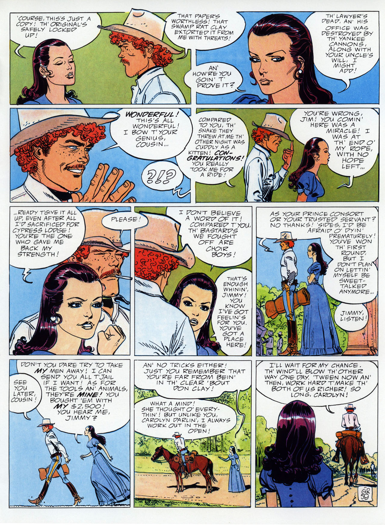 Read online Epic Graphic Novel: Moebius comic -  Issue # TPB 8 - 63